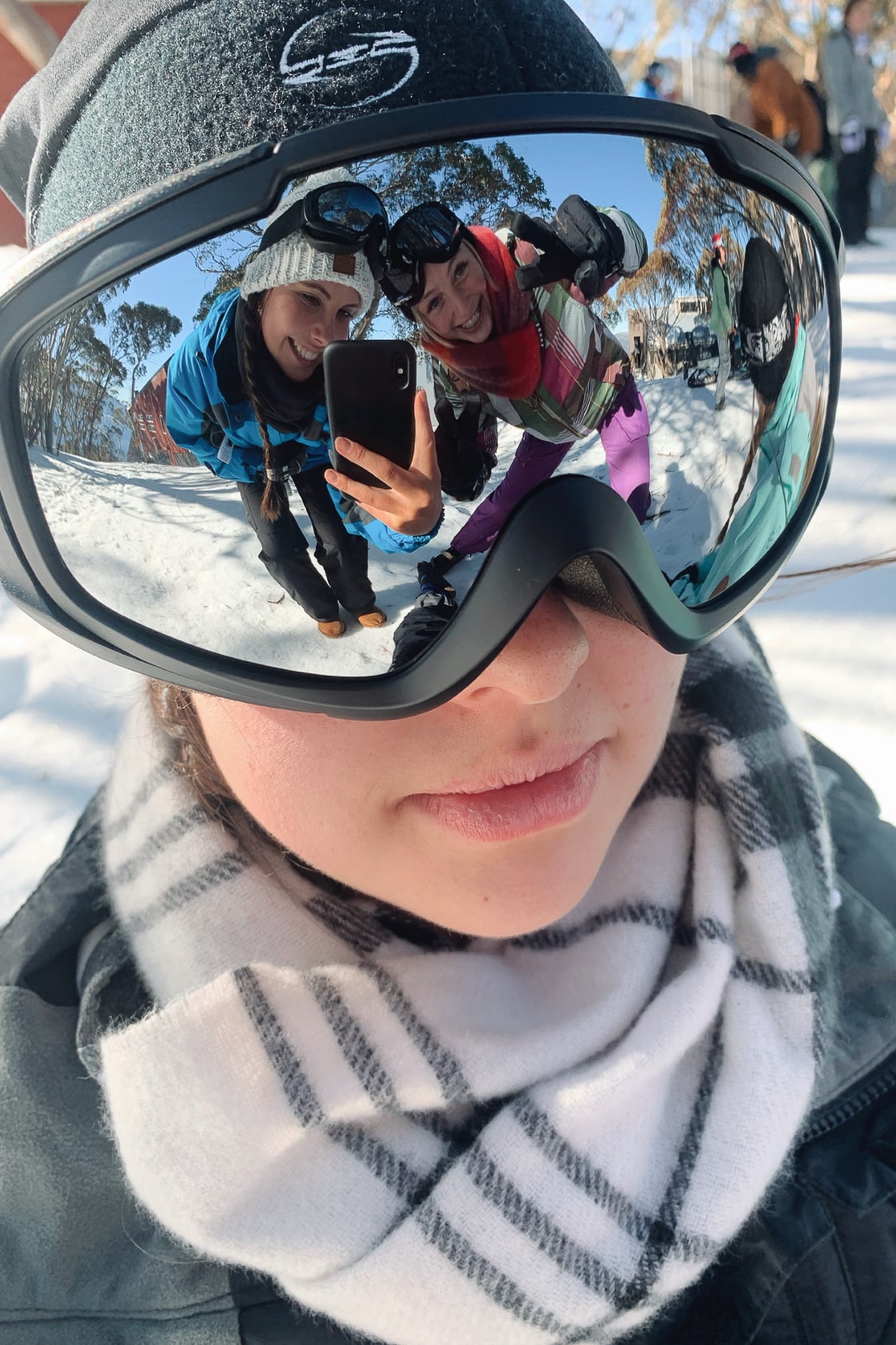 Senior students at the annual ski trip